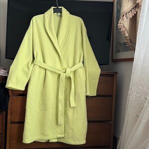 Warm, Lemon Belted Robe. One size fits all.